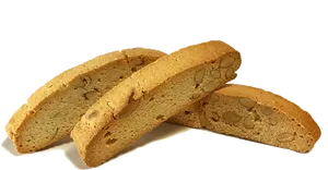 Almond Biscotti Snack PNG Image