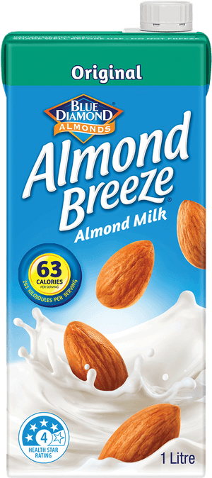 Almond Breeze Milk Original, HD Png Download PNG with transparent background