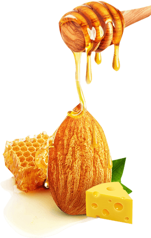 Honey Nut Png - Honey Almond Transparent Background, Png Download PNG with transparent background