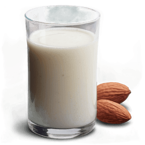 Almond Milk Breakfast PNG row4 PNG with transparent background