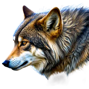 Alpha Wolf Profile View Png 89 PNG Image