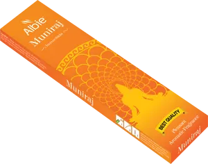 Alpie Muniraj Incense Sticks Packaging PNG Image