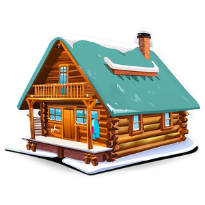 Alpine Ski Cabin PNG 39 PNG