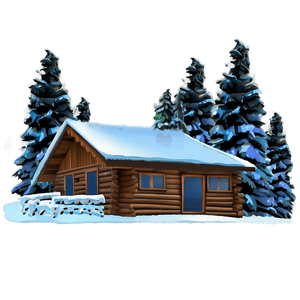 Alpine Ski Cabin PNG 40 PNG