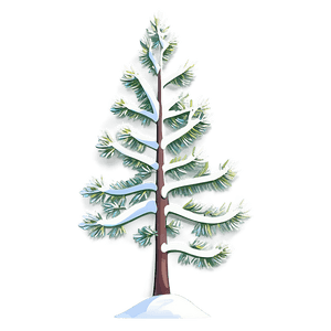 Alpine Snow Tree PNG 49 PNG