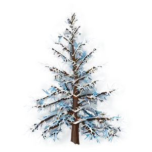 Alpine Snow Tree Png Fdn PNG Image