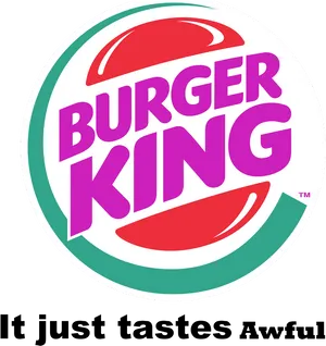 Altered Burger King Logo PNG Image