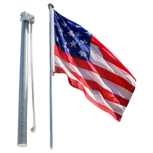 Aluminum Flagpole Details Png 06212024 PNG Image