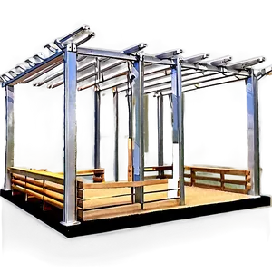 Aluminum Pergola Png Cyo PNG Image