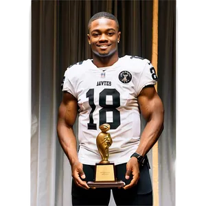 Amari Cooper Award Ceremony Png Iuo53 PNG Image