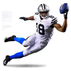 Amari Cooper Catching Football Png 38 PNG Image