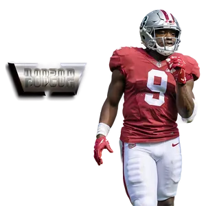 Amari Cooper Pre-game Warmup Png Ost PNG Image