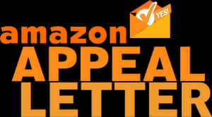 Amazon Appeal Letter Graphic PNG image with transparent background