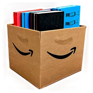 Amazon Box For Books Png Kbf PNG Image