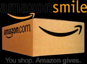 Amazon Smile Charity Program PNG image with transparent background