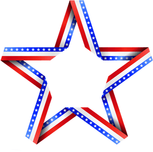 America Red White And Blue - Clip Art American Flag Stars, HD Png Download PNG image with transparent background