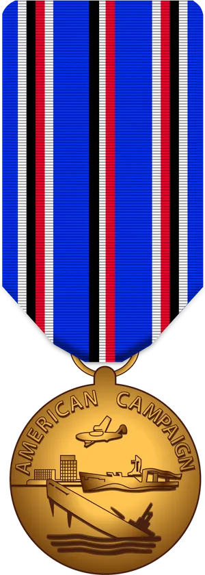 American Campaign Medal PNG Image