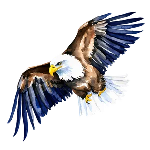 American Eagle Watercolor Png 84 PNG Image