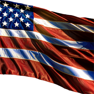 american flag b PNG image with transparent background