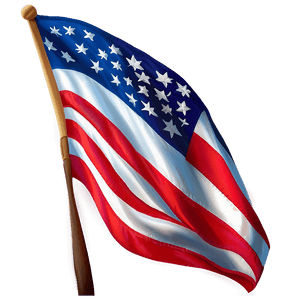 american flag c PNG image with transparent background