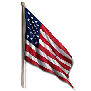 American Flag High-Quality PNG 6 PNG image with transparent background