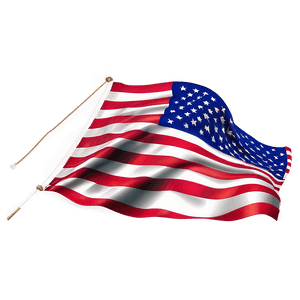 American Flag in the Wind PNG Clipart gka PNG image with transparent background