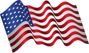 Waving American Flag Png - American Flag Waving Transparent, Png Download PNG image with transparent background