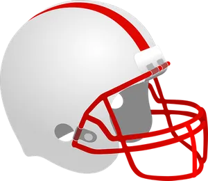 American Football Helmet Graphic PNG Image