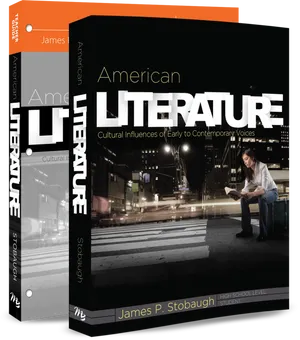 American Literature Textbook Cover PNG Image