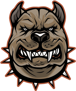 American Pit Bull Terrier Bulldog Royalty-free - Bully Dog Cartoon, HD Png Download PNG image with transparent background