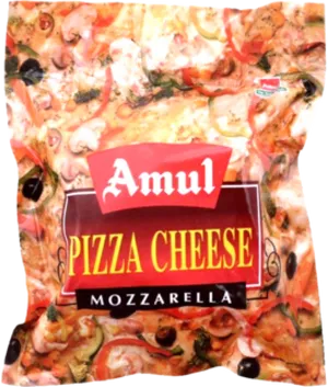 Amul Pizza Cheese Mozzarella Package PNG Image