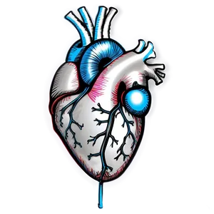 Anatomical Heart Sketch Png Swj PNG Image