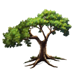 Ancient Acacia Tree Illustration Png 87 PNG Image