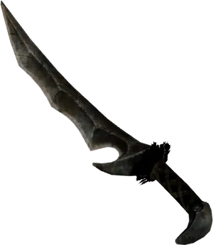 Ancient Curved Dagger PNG Image