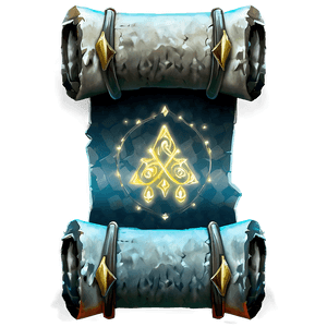 Ancient Magic Scroll PNG nus PNG image with transparent background