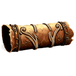 Ancient Magic Scroll PNG rvf28 PNG image with transparent background