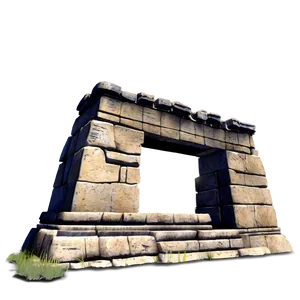 Ancient Mesa Ruins Png Jst75 PNG Image