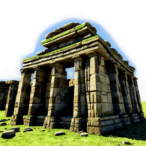 Ancient Ruins Discovery PNG 05252024 PNG image with transparent background