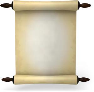 Ancient Scroll Blank Background PNG Image