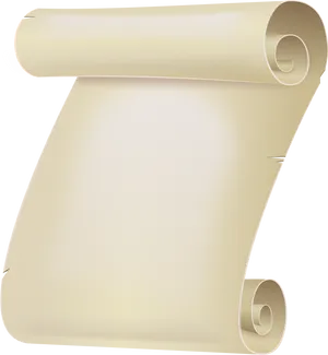 Ancient Scroll Graphic PNG Image