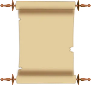 Ancient Scroll Graphic PNG Image