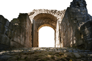 Ancient Stone Archway PNG