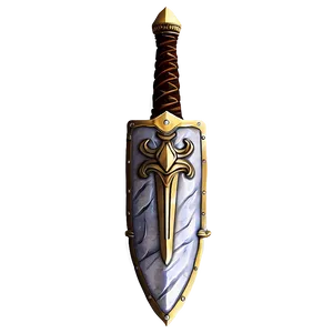 Ancient Sword And Shield Graphic Png Abe PNG Image