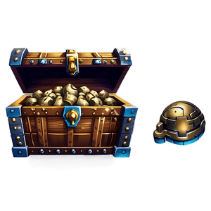 Ancient Treasure Chest PNG rti PNG image with transparent background