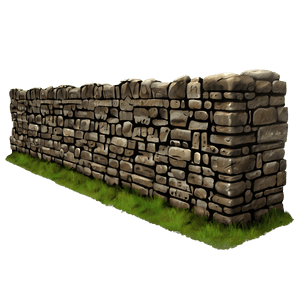 Ancient Wall Ruins PNG 05242024 PNG