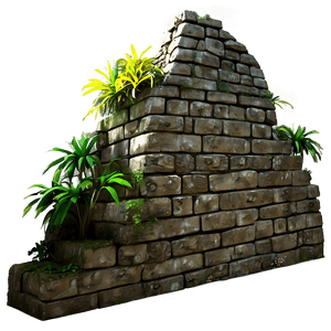 Ancient Wall Ruins PNG jnw PNG