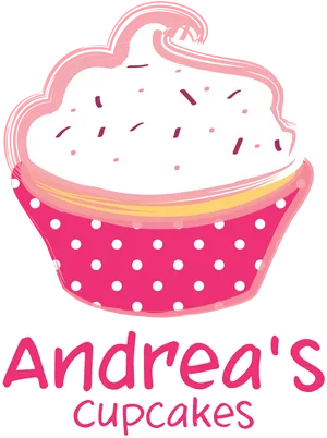 Andreas Cupcakes Logo PNG Image