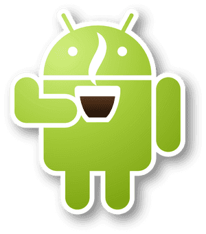 Andro#robot-coffee - Android Bot Png, Transparent Png PNG image with transparent background