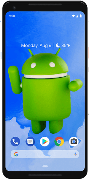 Android 9 Pie Png Wallpaper - Android One 9, Transparent Png PNG image with transparent background