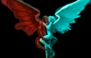 #angel #devil #evil #love #sex - Angel And Devil Lovesex, HD Png Download PNG image with transparent background
